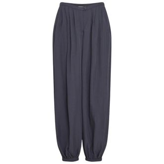 Moss Copenhagen Malanie Pants - Dames - Broeken - Blauw - Maat: M Viscose