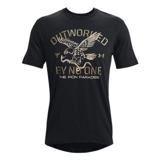 Under Armour Project Rock Outworked T-shirt Black 1370490-001