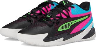 Puma Dagger Basketball Shoes Mens Basketball Shoes Puma Black/Fluro Pink Pes : 12 D - Medium