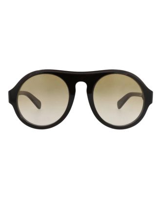 Chlo&eacute; Round-Frame Recycled Acetate Sunglasses