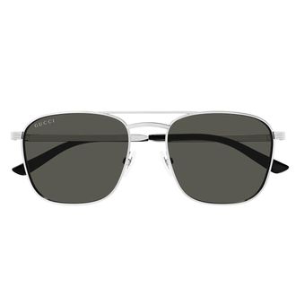 Gucci Sunglasses Gg1881 S 001 Silver/Grey Men