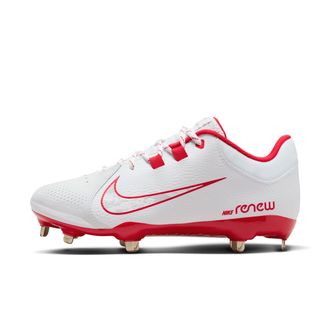 Nike Womens Hyperdiamond 4 Pro Softball Cleats in White | FZ0922-102
