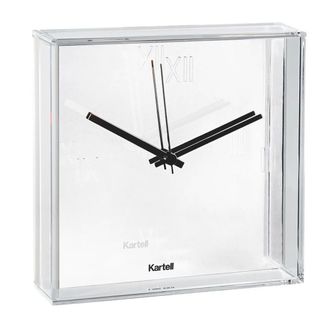 Kartell Tic & Tac Wanduhr, weiss