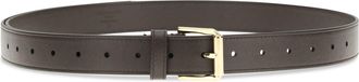 Givenchy Womens Belt Voyou Leather Chocolate Calf