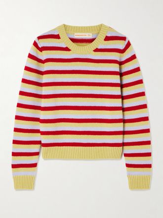 &Daughter Pullover In Lana A Righe Rosha - Multicolore