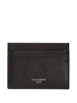 Dolce & Gabbana woven cardholder - Nero