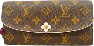 Louis Vuitton Brown Rose Ballerine Long Wallet (Bi-Fold) (Pre-Owned)