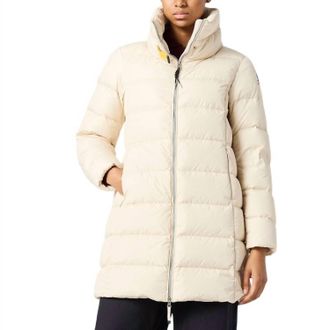 Parajumpers Malandra Duck Down Jacket In Moonbeam