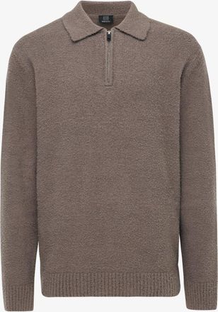 Genti Polo Zip | Taupe