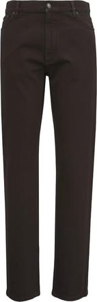 Ermenegildo Zegna Pantaloni con bottoni - Marrone