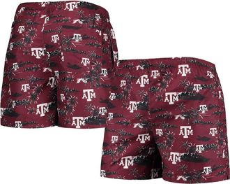 Foco Mens FOCO Maroon Texas A&M Aggies Island Palm Swim Trunks at Nordstrom, Size Xx-Large