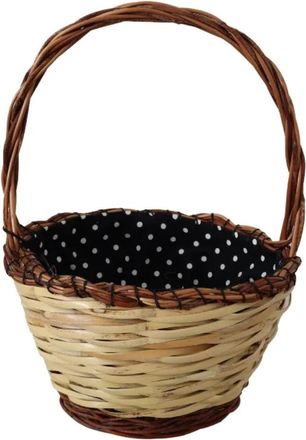Dolce & Gabbana Pre-owned Basket Tote Bag - Dames - Vintage Accessoires - Beige - ONE Size - Leer - Vintage