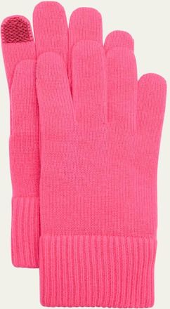 Bergdorf Goodman Cashmere Touchscreen Gloves