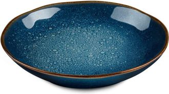 Medard De Noblat Plato de ensalada & pasta 20.5 cm (Juego de 6) Gres Azul