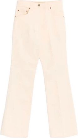 Valentino Garavani V-Detail Jeans - Dames - Regular Fit Jeans - Wit - W28 - Katoen - Jeans