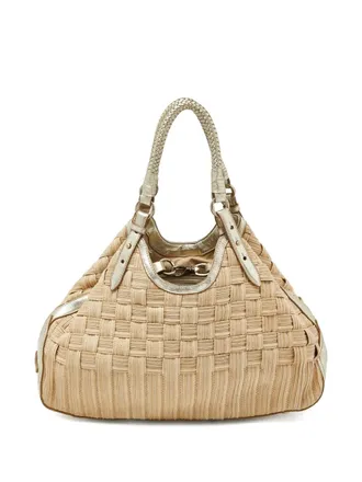 Cole Haan Geweven leren boekentas - Beige