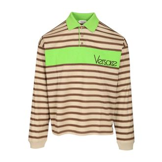 Versace Heren, Tops, Veelkleurig, Maat: M Katoen