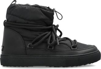 INUIKII Veterlaarzen met trekkoord - Zwart