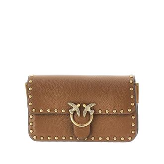 Pinko Baby Love Bag One Slouchy - Bags - Mujer - Marr&oacute;n - ONE SIZE