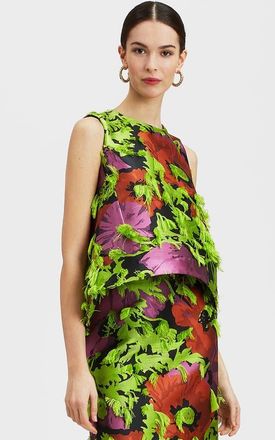 La DoubleJ La Scala Top in Wonderland Multicolor at Nordstrom, Size Xx-Small It