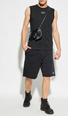 Diesel T-shirt T-BISCO-IOD, Mens, Black