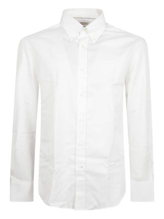 Brunello Cucinelli Katoenen overhemd - Wit