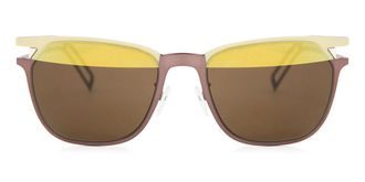 Police S8965M NEYMAR JR 6 SN6H Mens Sunglasses Brown Size 54