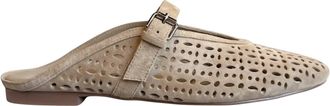 Bibi Lou Womens Maia Flat Shoes In Beige