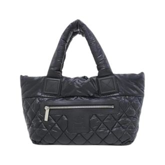 Chanel Pre-owned Vintage Nylon Tote Bag - Pre-owned - Mujer - Negro - ONE SIZE