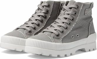 Blowfish Womens Forever Lug Sole Sneakers In Steel Gray