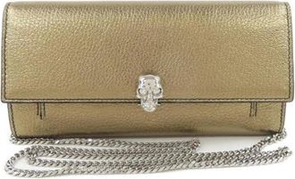 Alexander McQueen Pre-owned Clutches, female, Yellow, Size: ONE SIZE Pre-owned Wallet