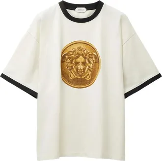 Versace Printed Cotton T-shirt