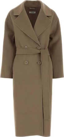 Max Mara Cappuccino Wool Heller Coat