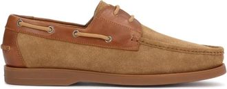 Kazar Slip-on schoenen - Heren - Bootschoenen - Bruin - 41 EU - Leer - Schoenen