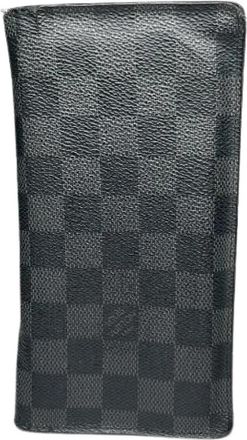 Louis Vuitton Pre-owned Leren Portemonnee - Dames - Vintage Accessoires - Zwart - ONE Size - Leer - Vintage