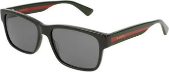 Gucci Gg 0340S Zonnebrillen - Heren - Zonnebrillen - Zwart - 58 MM - Accessoires