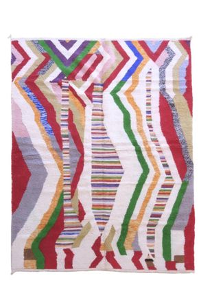 AFK Living Alfombra bereber marroqu&iacute; de lana 247 x 341 cm