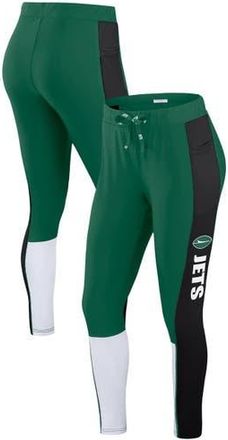 WEAR by Erin Andrews Womens WEAR by Erin Andrews Green/Black New York Jets Color-Block Leggings at Nordstrom, Size X-Small