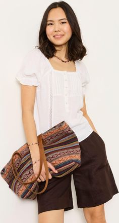 Fat Face FatFace Jorden White Petite Blouse