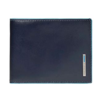 Piquadro Wallets & Cardholders, male, Blue, ONE SIZE, Blue Wallet with Rfid Protection