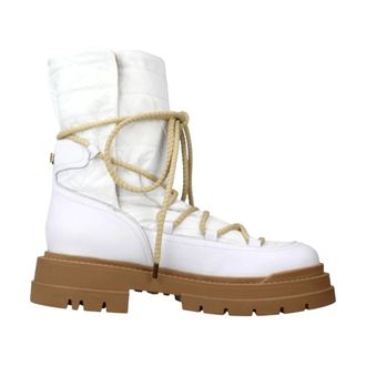 Yellow Stijlvolle Veterschoenen - Dames - Schoenen - Wit - Maat: 37 EU