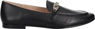 Twinset Schoenen, Dames, Zwart, 36 EU, Leer, Oval T Loafers