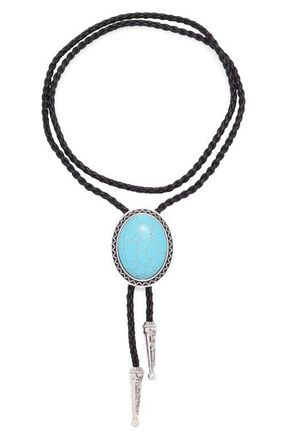 Petit Moments Margengo Bolo Necklace in Turquoise at Nordstrom