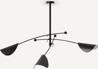 AM.PM Hanglamp met 3 richtbare armen, Funambule