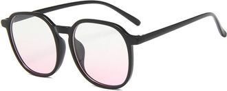 Generic Womens Outdoor Vacation Photo Shoot Sunglasses Fashion Party Shopping(Black)