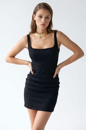 Mixray Dames Bodycon Mini Jurk