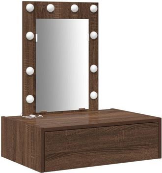 vidaXL Dressing Table Brown 60 x 40 x 70 cm Engineered wood vidaXL