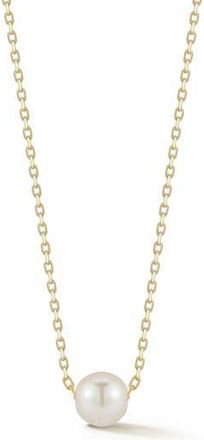 Glaze Jewelry 6mm Pearl Necklace in Gold at Nordstrom Rack