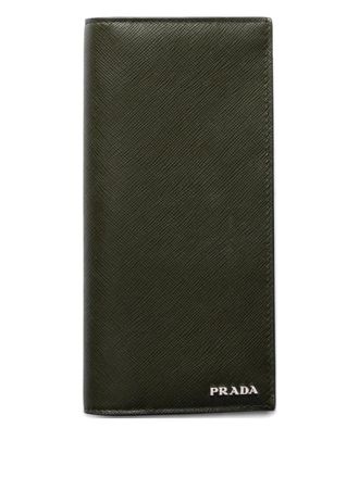 Prada leather wallet - Green