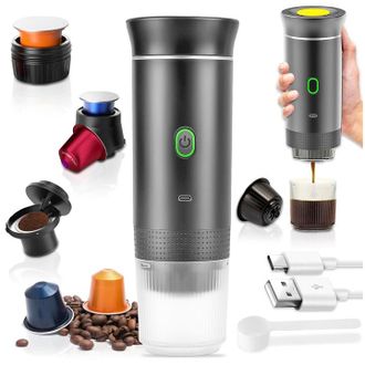 OEM C&aacute;psulas De Caf&eacute; Molido Para Cafetera De Presi&oacute;n Port&aacute;til 3 En 1 Para Turistas